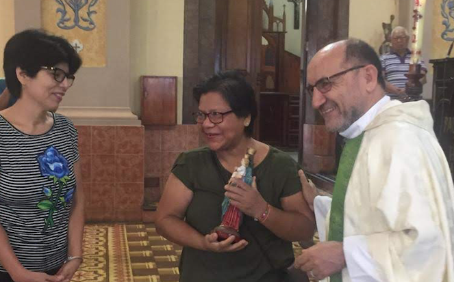 Miguel Fuertes, misionero en Iquitos, Perú