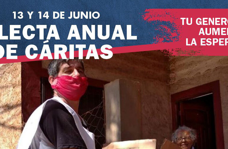 Cáritas Argentina realiza su colecta anual a través de las donaciones digitales
