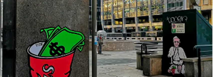 El papa Francisco, un mendigo en Milán