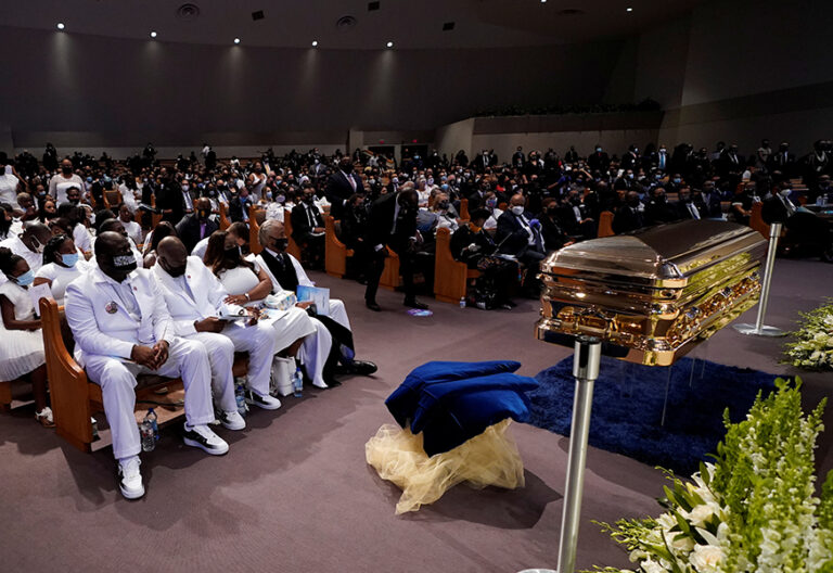 Estados Unidos despide a George Floyd: “Es la piedra angular de un movimiento que va a cambiar el