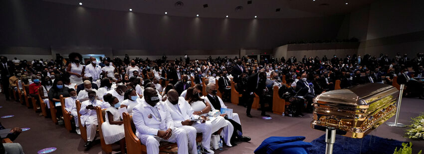 Estados Unidos despide a George Floyd: “Es la piedra angular de un movimiento que va a cambiar el