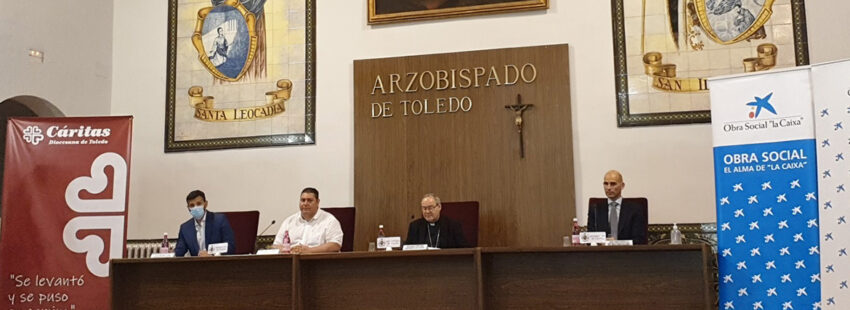 Toledo multiplica por cuatro su red de economatos de Cáritas tras el coronavirus