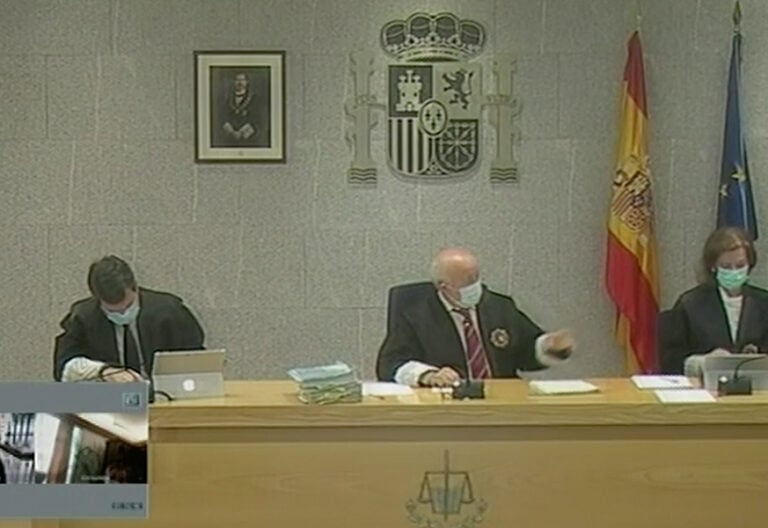 El excoronel Inocente Montano queda como único acusado en la causa española de la matanza de los