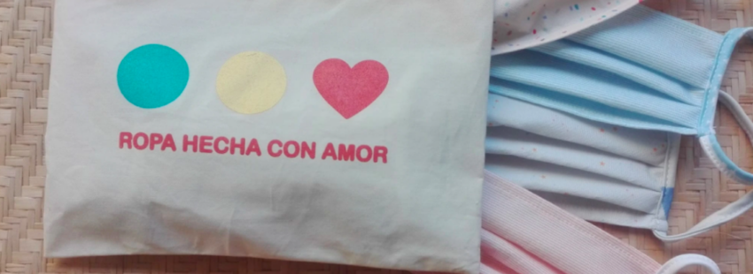 Las Siervas de San José emplean a mujeres vulnerables para fabricar mascarillas reutilizables