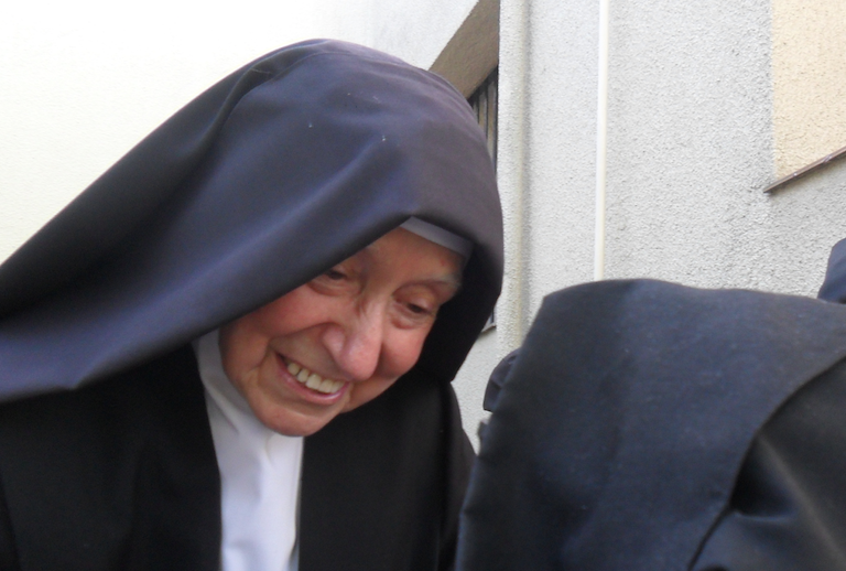 Pilar Adámez, monja de clausura