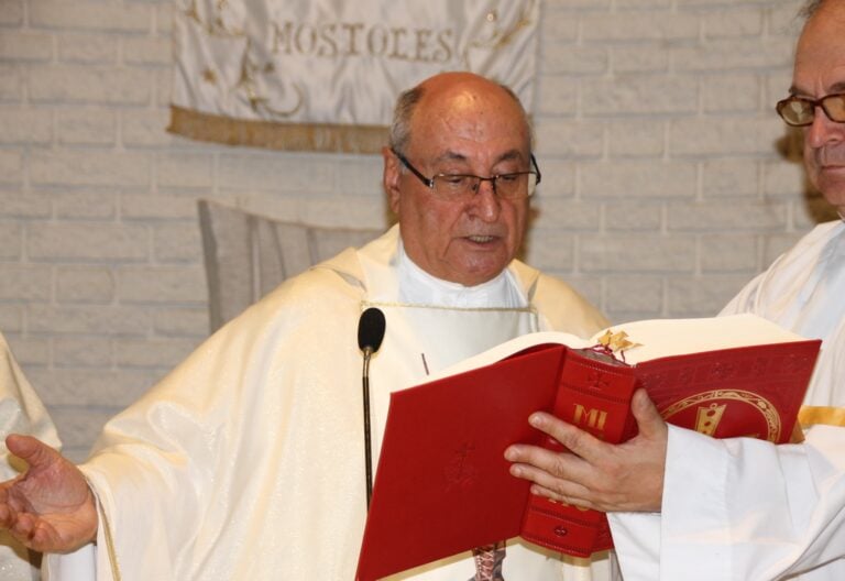 Manolo García Rubio, párroco en Móstoles