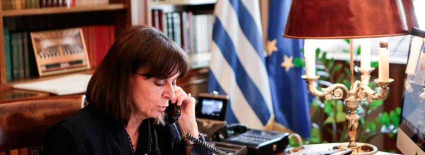 Katerina Sakellaropoulou, presidenta de Grecia