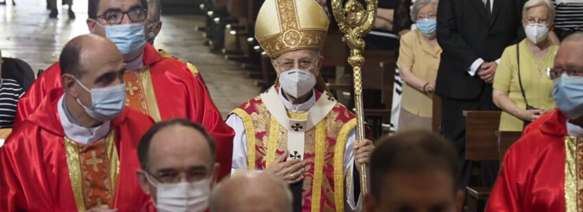 El duelo de diez obispos en los funerales del coronavirus: “Ni confinados por el miedo, ni