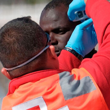 temperatura, inmigrantes, coronavirus