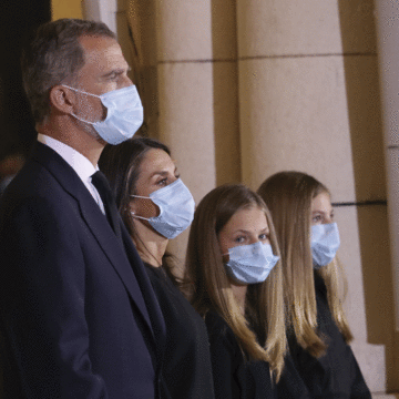 Familia real española, funeras fallecidos por coronavirus, catedral de La Almudena