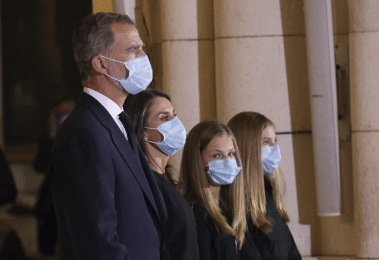 Familia real española, funeras fallecidos por coronavirus, catedral de La Almudena