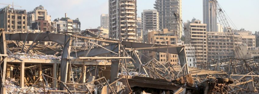 Beirut Líbano explosión