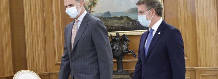 La petición de Feijóo a Felipe VI: conseguir ampliar el Año Santo Compostelano hasta julio de