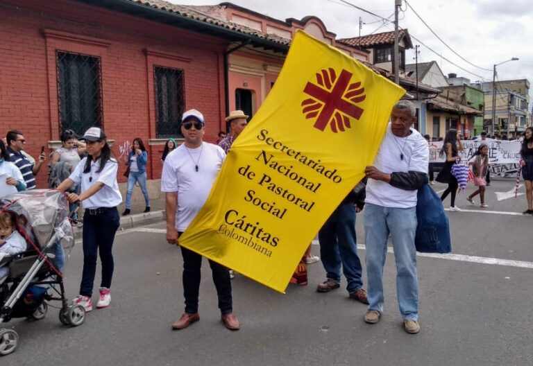 Cáritas Colombia celebra la semana del migrante inspirada en los cuatro verbos del papa Francisco