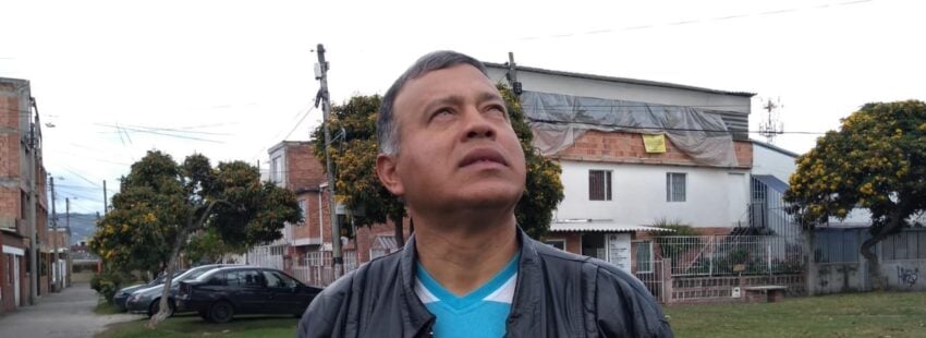 César Rísquez Jiménez, como Jesucristo obligado a huir de Venezuela