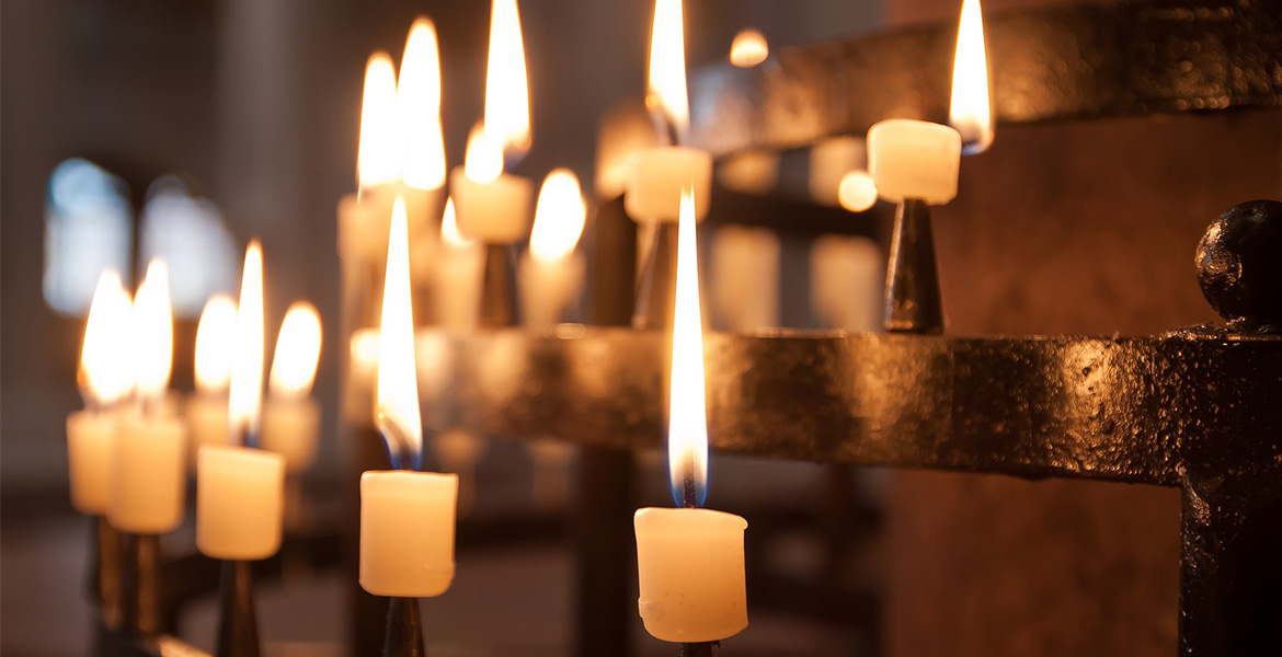 Lampadario Velas Iglesia