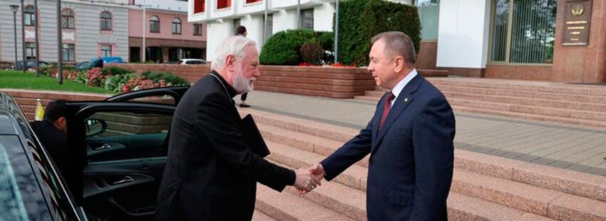 Paul Richard Gallagher en Bielorrusia