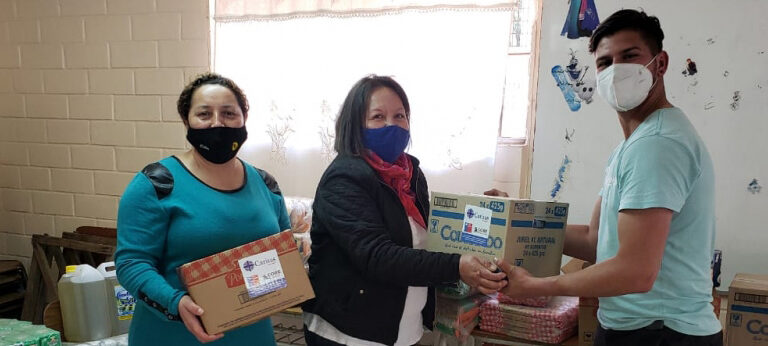 Ayuda humanitaria de la Iglesia en Chile con la campaña ‘Nadie se salva solo’