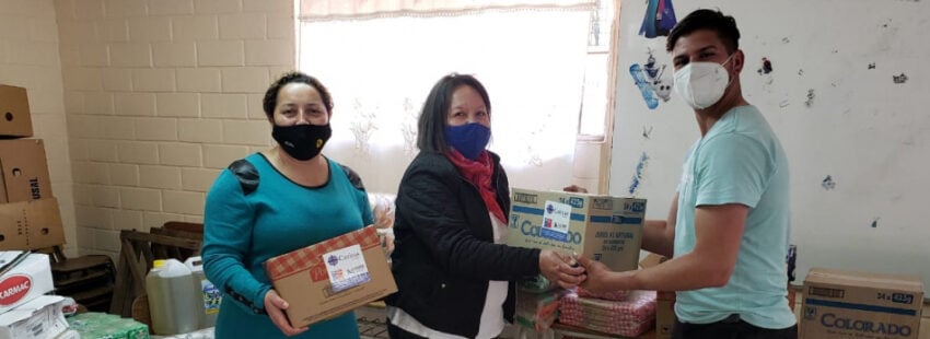 Ayuda humanitaria de la Iglesia en Chile con la campaña ‘Nadie se salva solo’