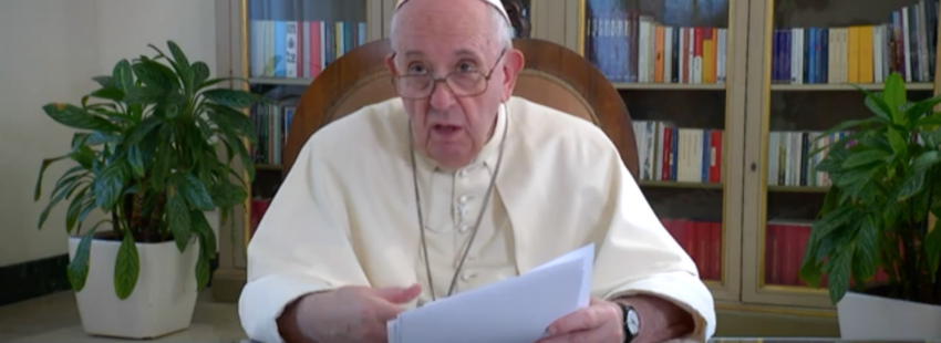 El papa Francisco se apunta a las charlas TED: “No podemos seguir exprimiendo la Tierra como una