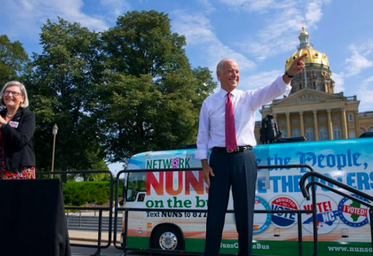 Simone Campbell, la monja que no permitirá que Biden se olvide de los pobres