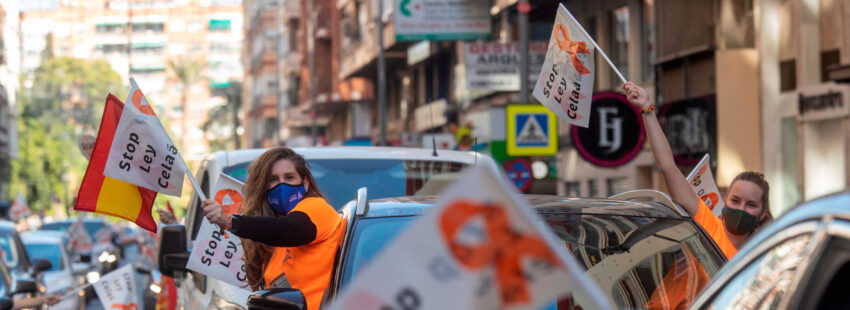 Manifestación en Murcia