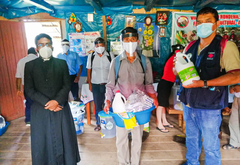 Cáritas del Perú acompaña a 670 familias afectadas por el coronavirus en zonas populares de Lima