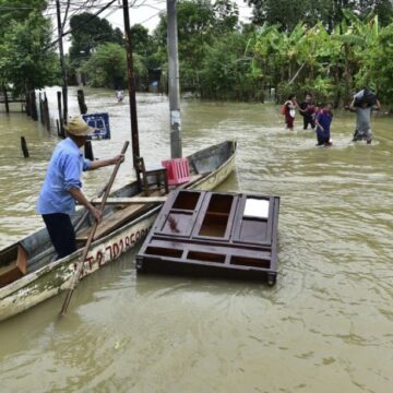 Más agua que tierra