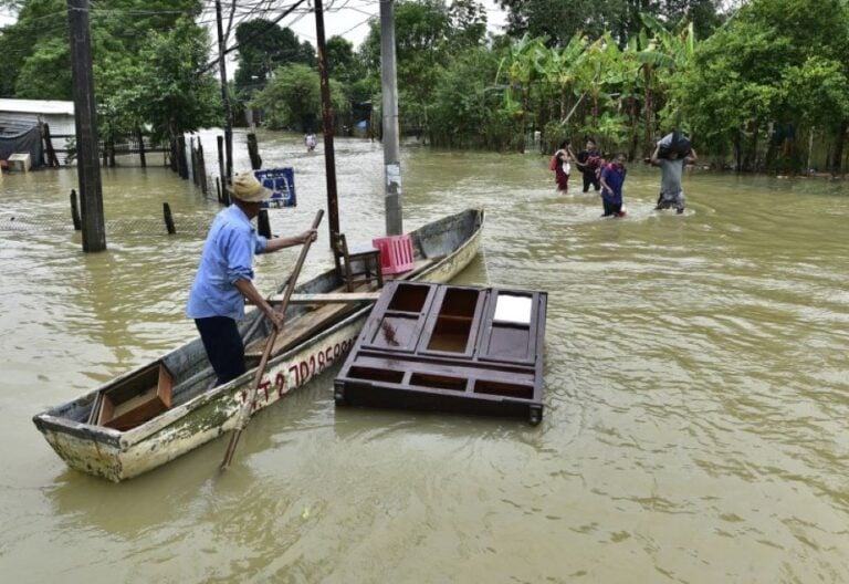 Más agua que tierra