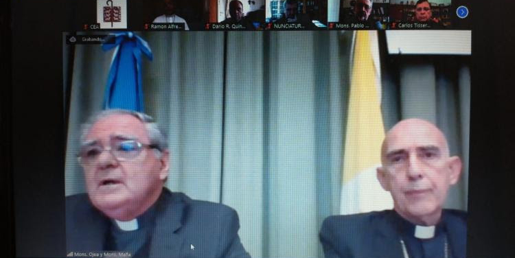 La Conferencia Episcopal Argentina agradeció al papa Francisco sus gestos y palabras en favor de