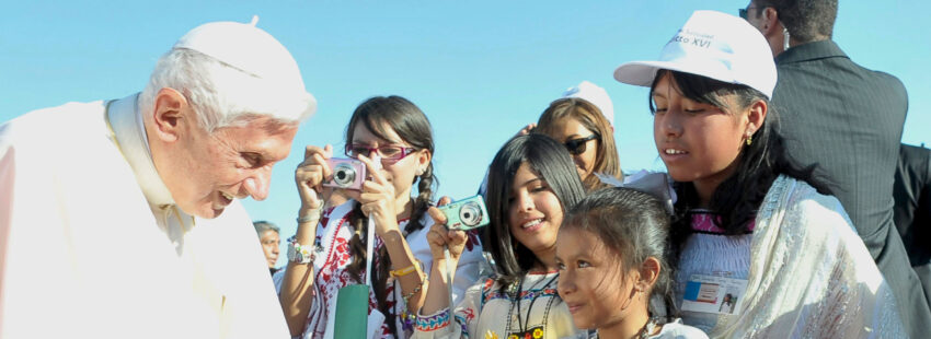Así fue el viaje de Benedicto XVI a México en 2012
