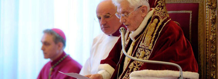 Estos son los tres papas que renunciaron antes que Benedicto XVI