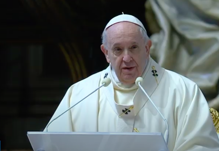 El papa Francisco: “Mirando a la Virgen de Guadalupe tenemos el reflejo de Dios en la abundancia,