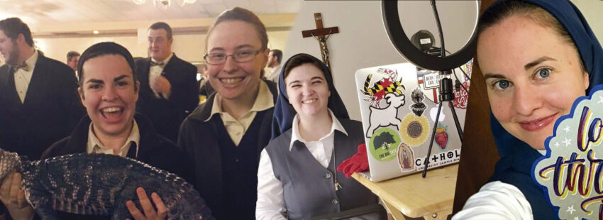 Monjas en las redes sociales