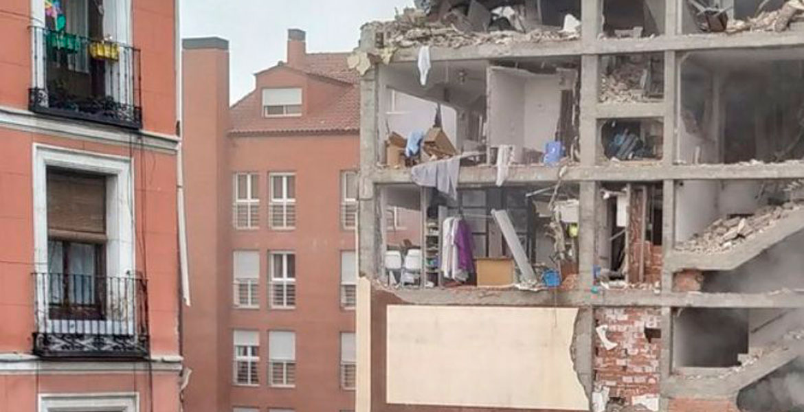 explosión Madrid