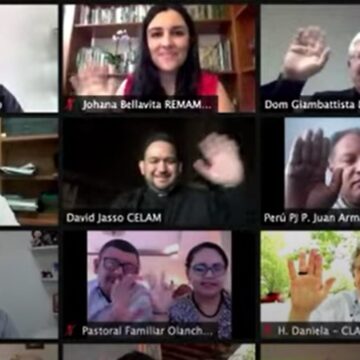 “Sucedió en una reunión virtual…”