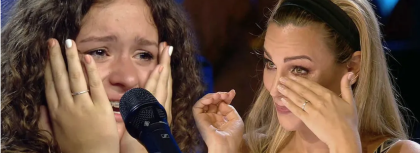 Un emotivo Padre Nuestro da el pase directo a las semifinales a una concursante de ‘Got Talent’