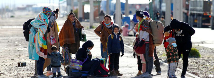La crisis humanitaria que viven los migrantes en el altiplano chileno