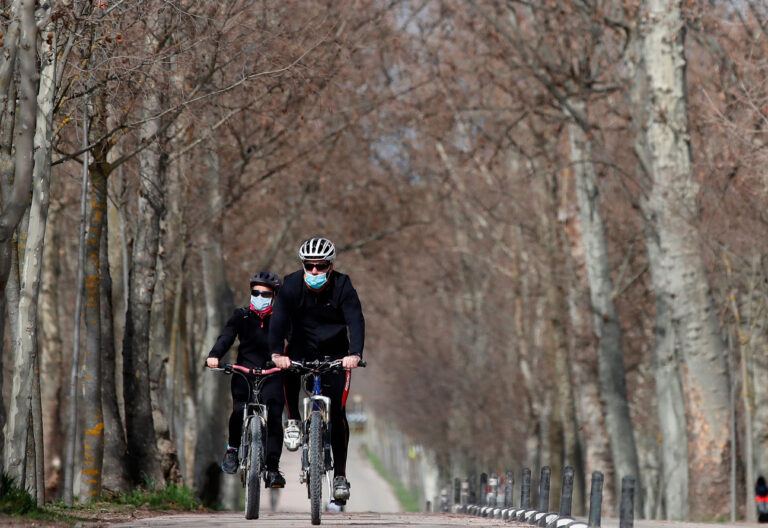 Deporte, montar en bicicleta, naturaleza, ocio