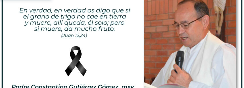 La Iglesia llora la muerte de Constantino Gutiérrez, referente de la pastoral étnica de Colombia