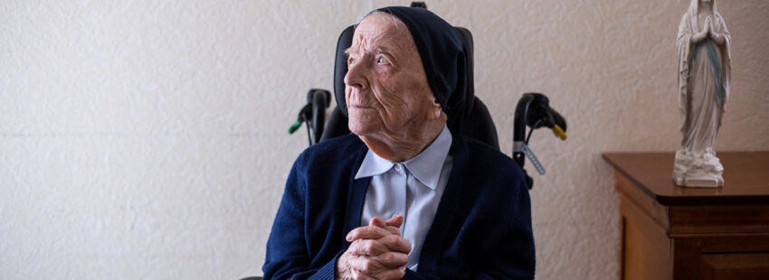 La mujer más anciana de Europa: una monja francesa de 117 años que ha derrotado al Covid