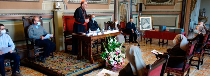 El cardenal Omella proceso canonización fundadora Hermanas Franciscanas de los Sagrados Corazones