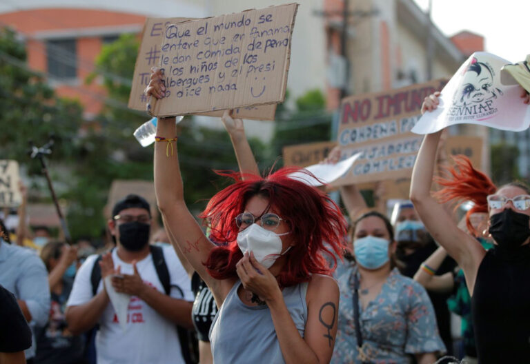 Protestas en Panamá tras escándalos de abusos sexuales a menores