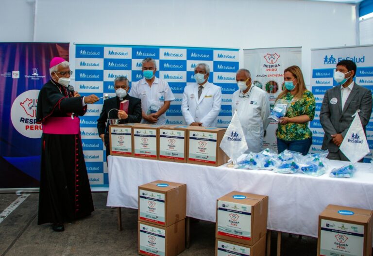 Respiradores para todo Perú, gracias a la acción de la Iglesia