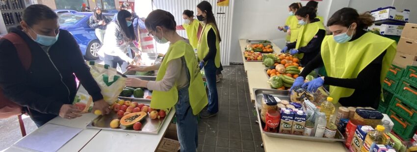 estrategia hambruna Mercado El comedor social San José estrena cocina para dar de comer a más de 300  familias en Carabanchel