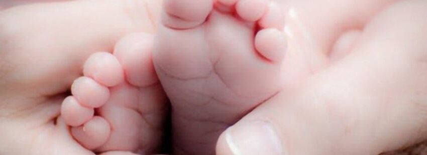 pies de bebé