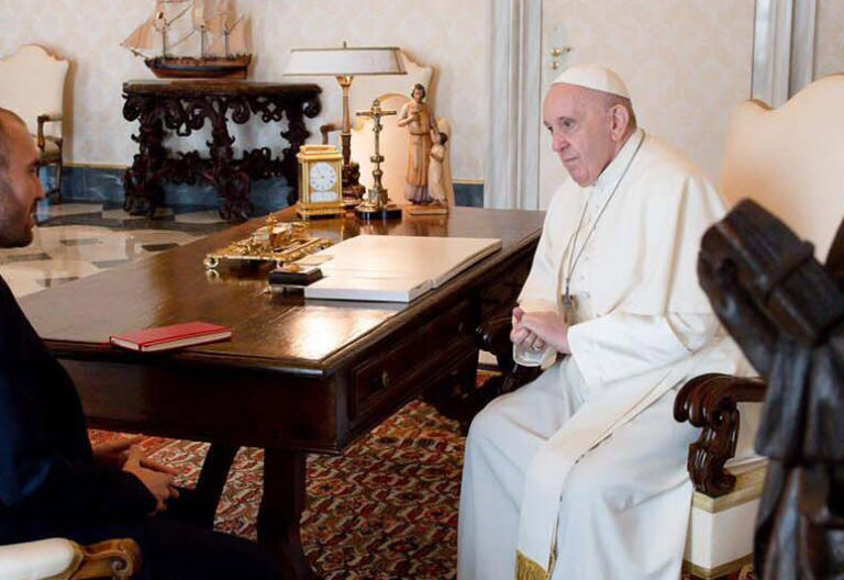 El papa Francisco recibió al ministro de Economía de la Argentina