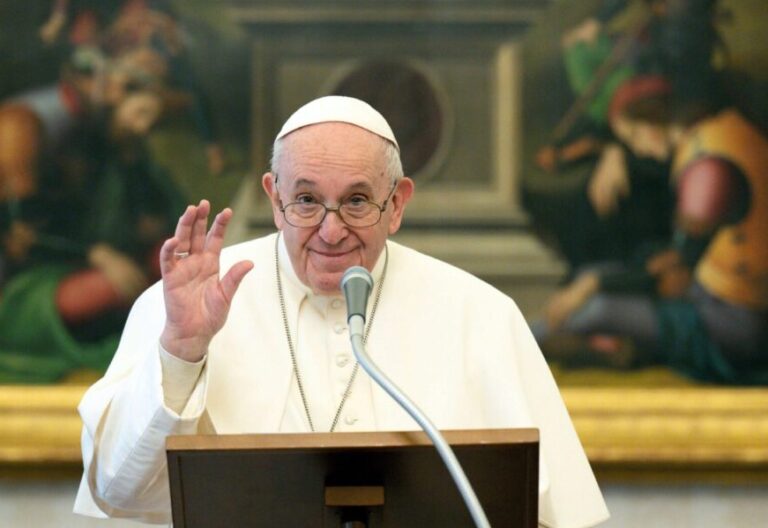 El Papa Francisco, en los Palacios Apostólicos