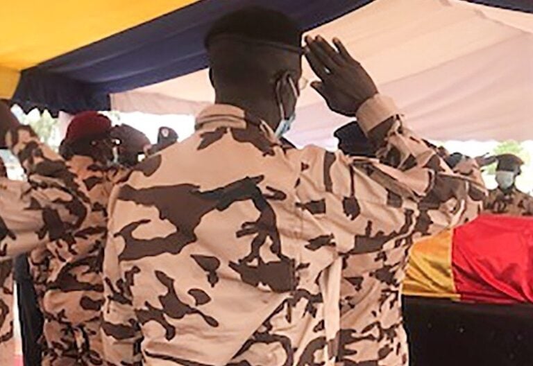 funeral presidente de chad