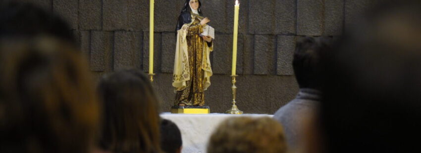 Imagen de santa Teresa de Jesús en Valladolid